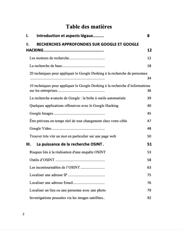 Le Renseignement Offensif - Version Digitale - Volume I & II - Édition 2025-2026 – Image 2