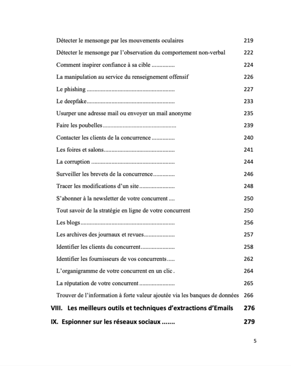 Le Renseignement Offensif - Version Digitale - Volume I & II - Édition 2025-2026 – Image 5